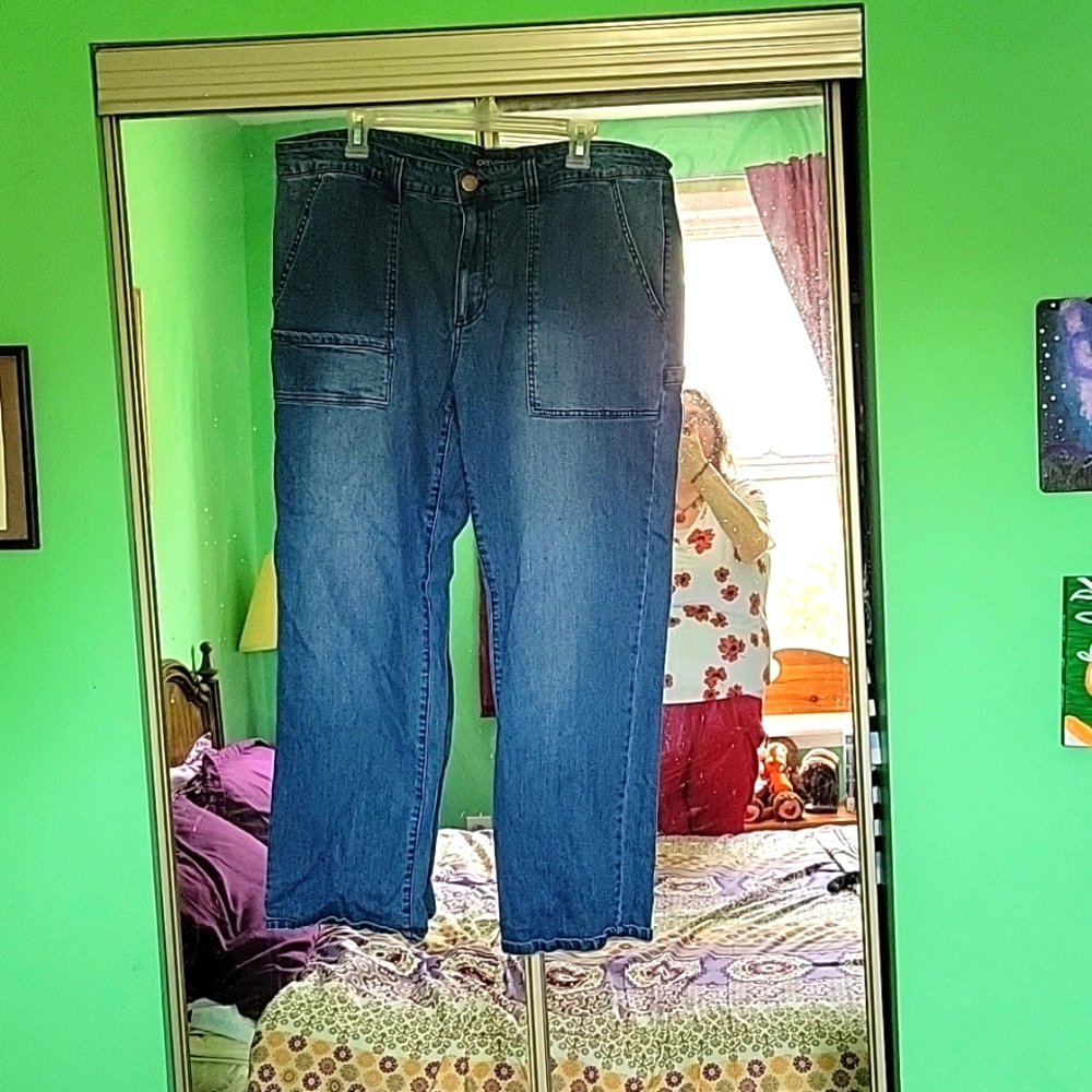 Forever 21 Plus size 16 Carpenter Style Jeans